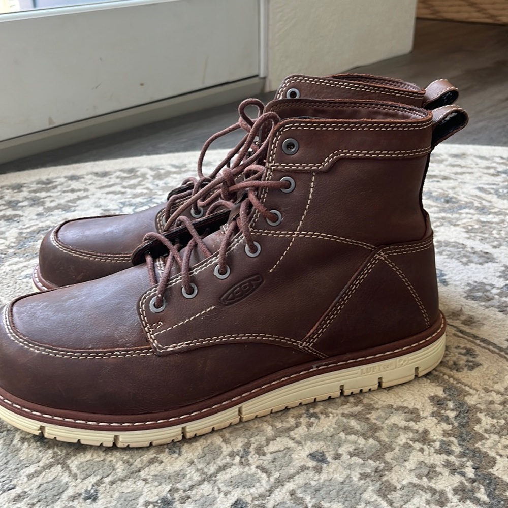 Mens Keen Boots 11.5 EE San Jose 6" Waterproof Boot
